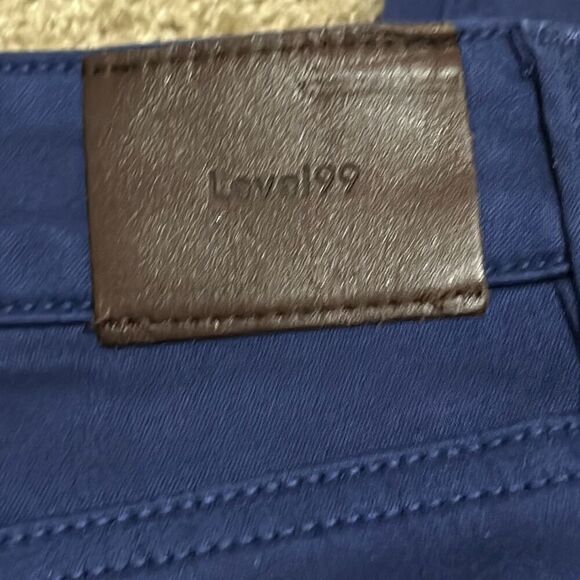 Level 99 Womens 26 Janice Midrise Ultra Skinny Jean Solid Blue Stretch Denim New - Picture 8 of 9